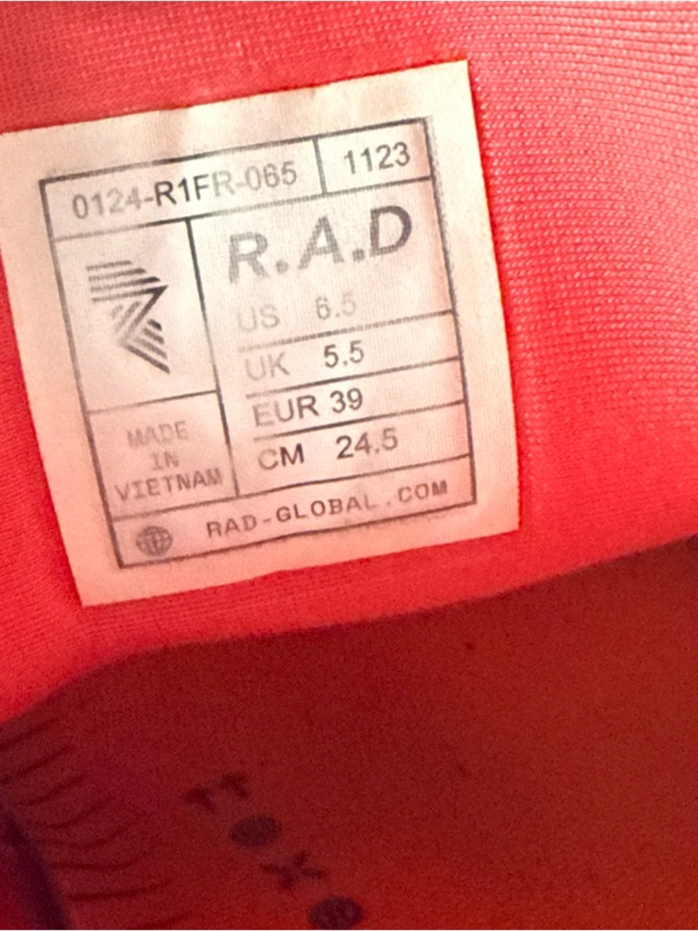 B27 R.A.D. One R1 Cross Trainer Shoes Men’s Size 6.5 - Picture 6 of 6